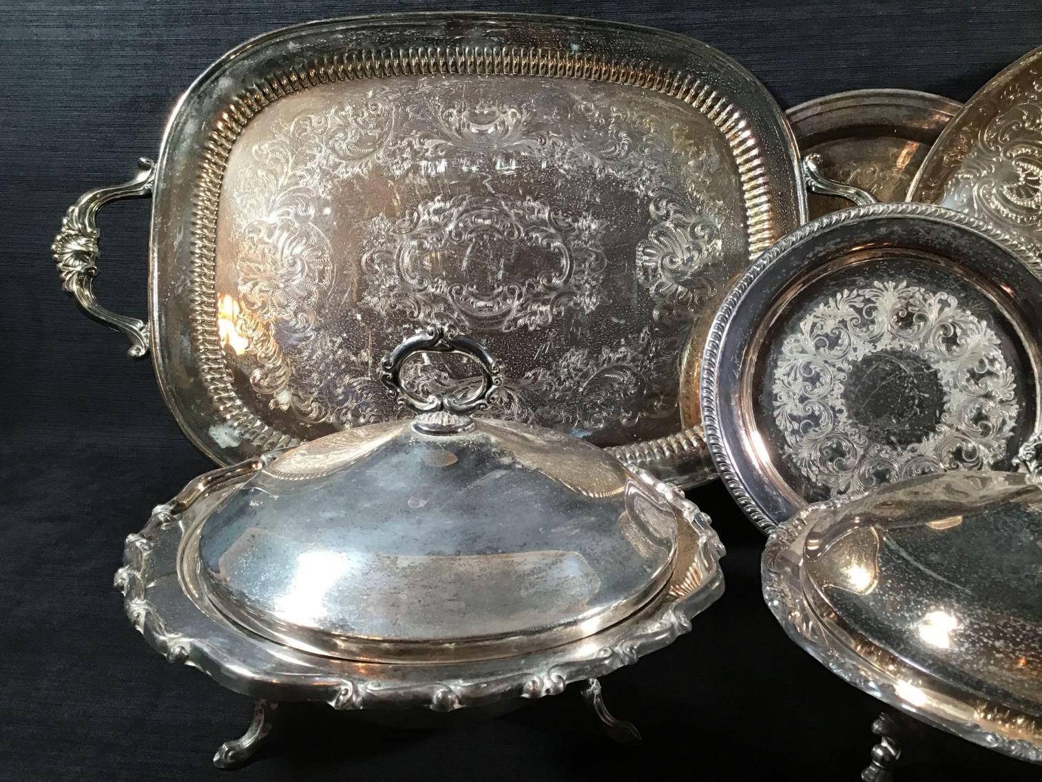 Image for Silver Plated Serving Items