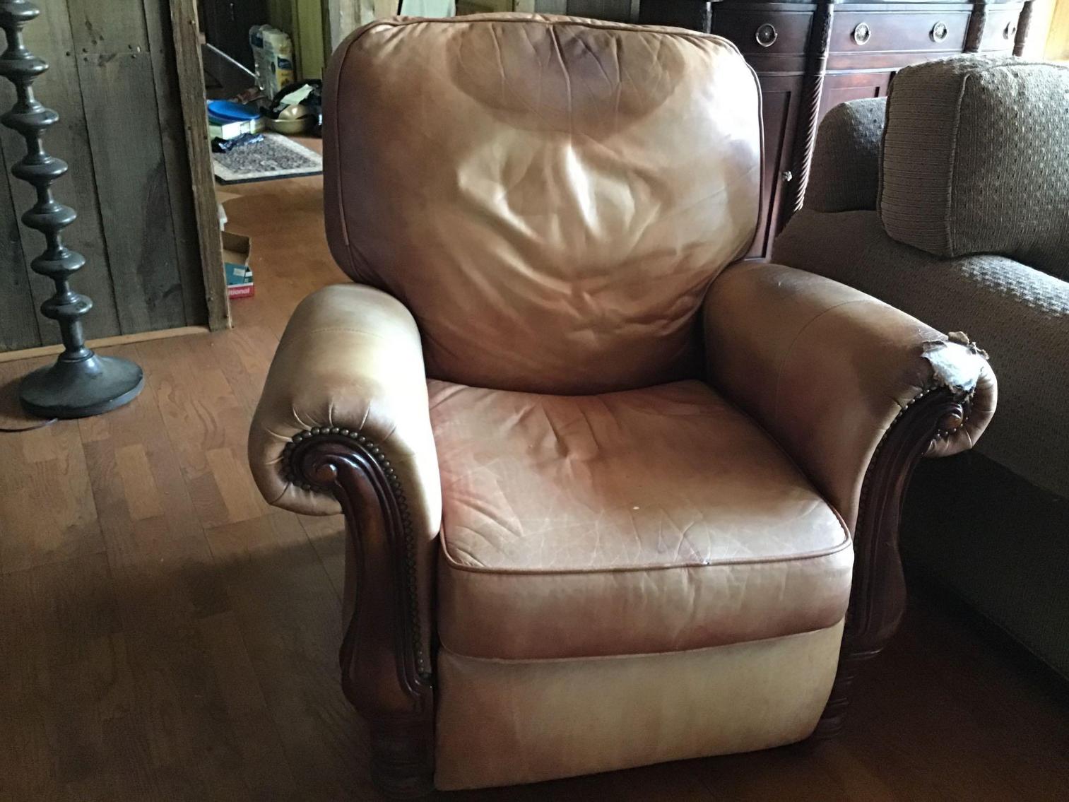 Image for Two Leather Chairs