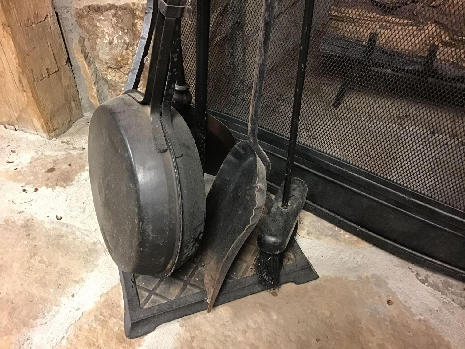 Image for Fireplace Screen and Fire Tools