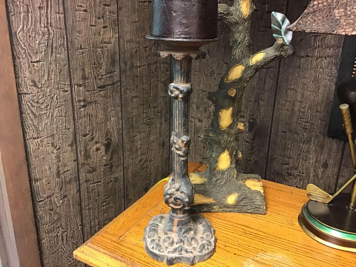 Image for Two Lamps and a Candle Holder