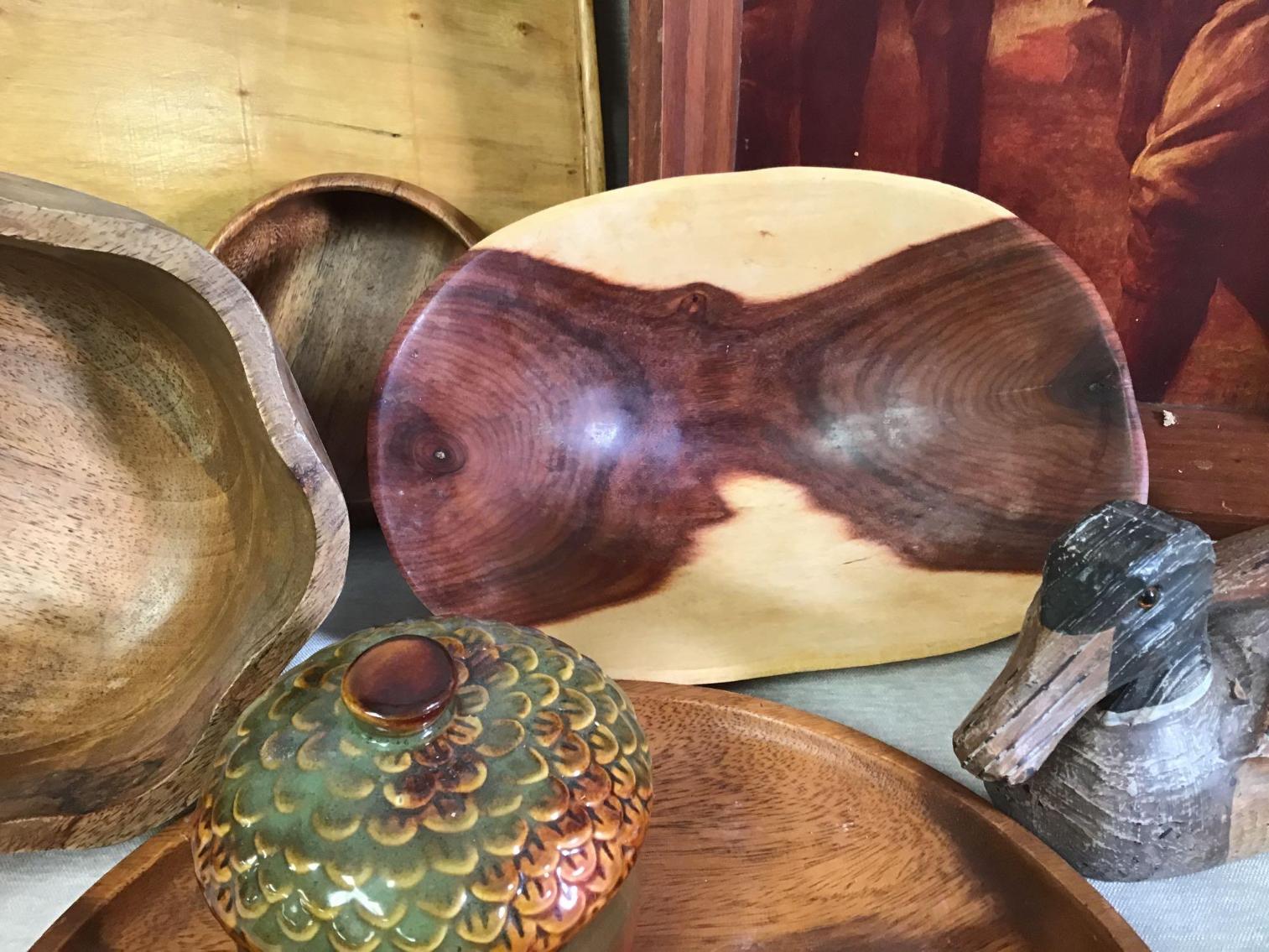 Image for Wood and Ceramics Lot