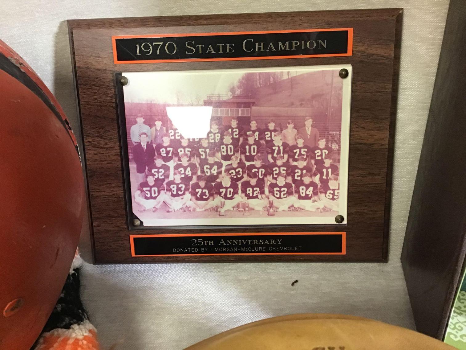 Image for 1970 State Football Championship Memorabilia 