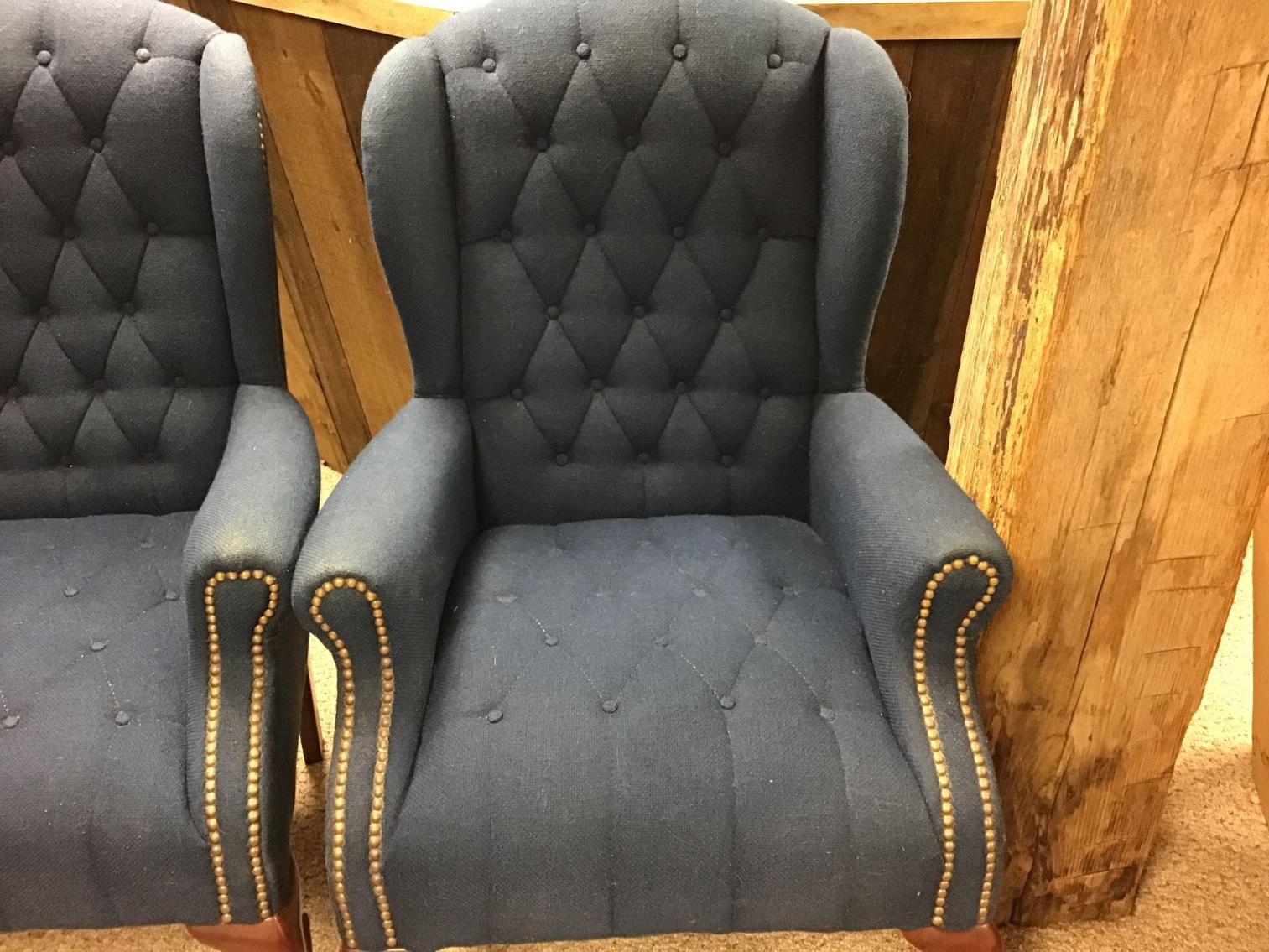 Image for Pair of Wing Back Chairs