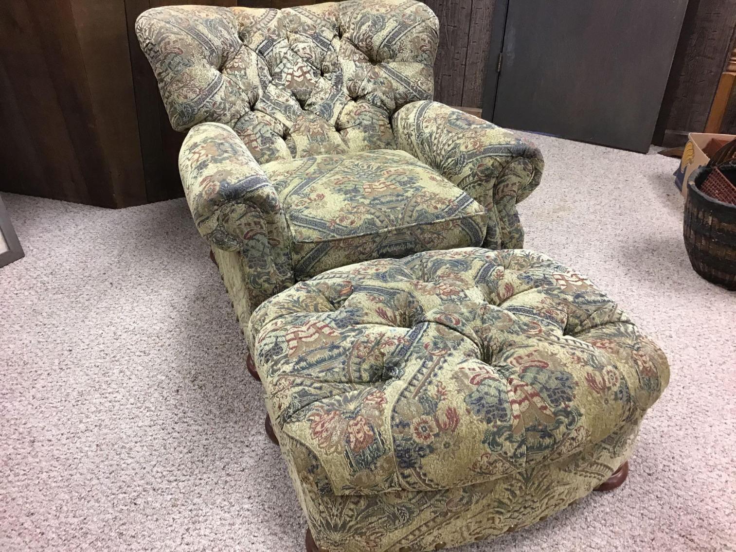 Image for Recliner and Ottoman