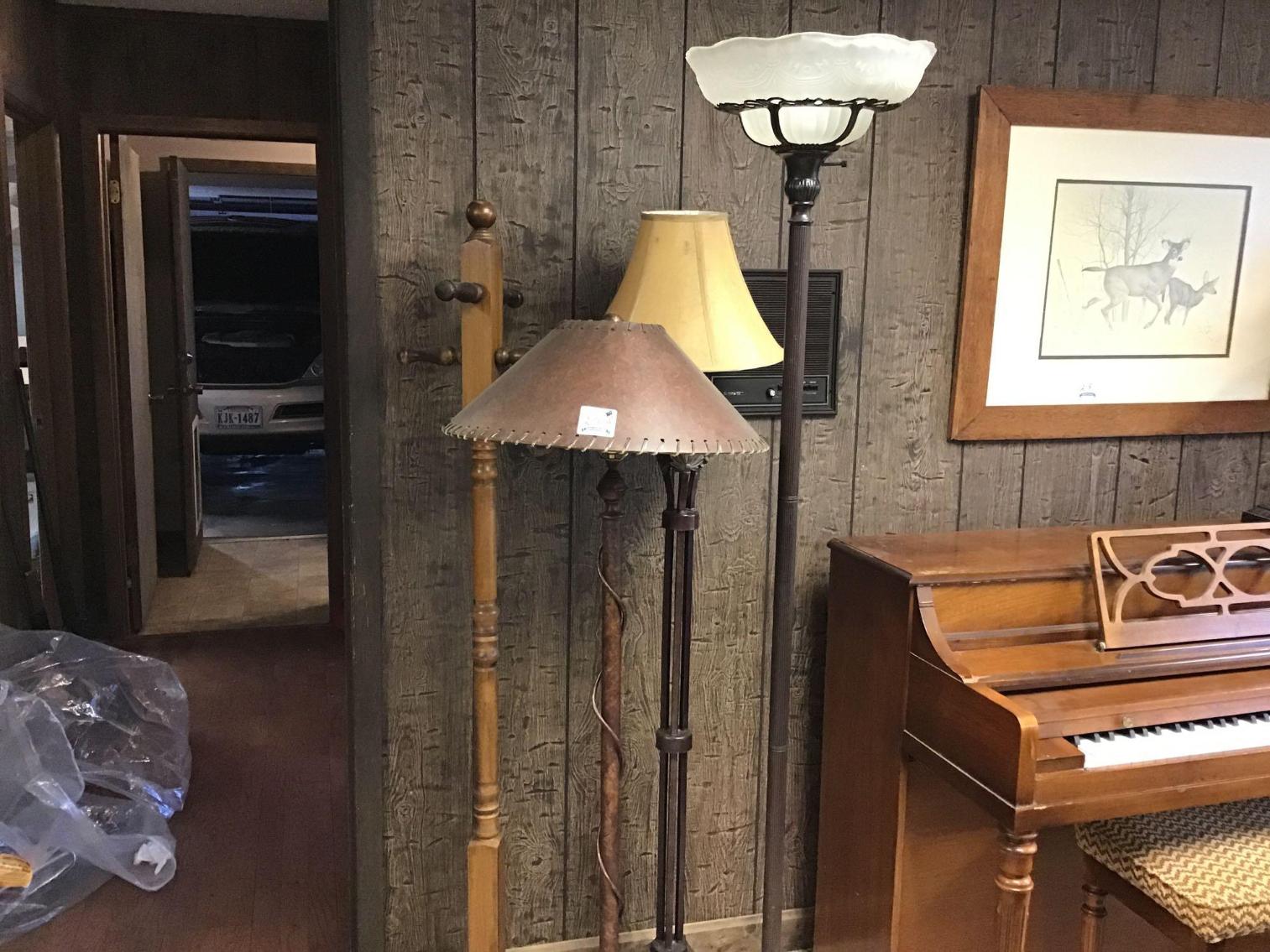 Image for Floor Lamps and Coat Rack