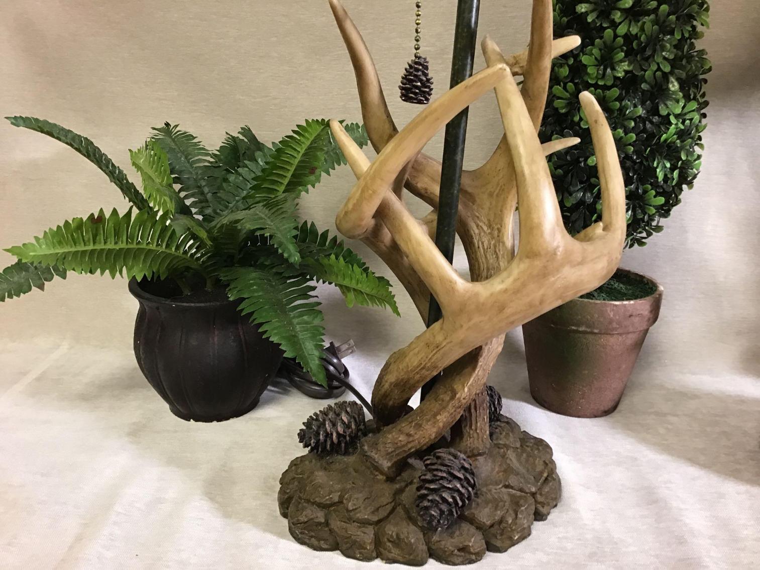 Image for Faux Antler lamps and Decor Items