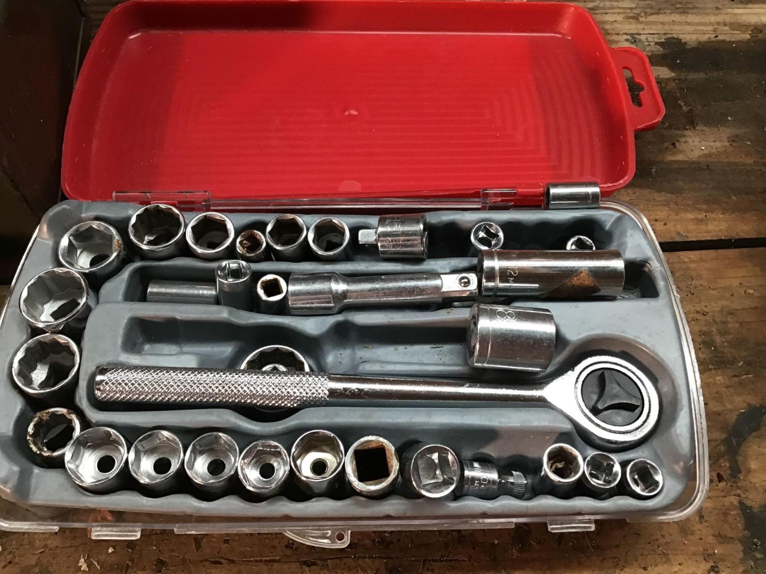 Image for Tool Box and Sockets