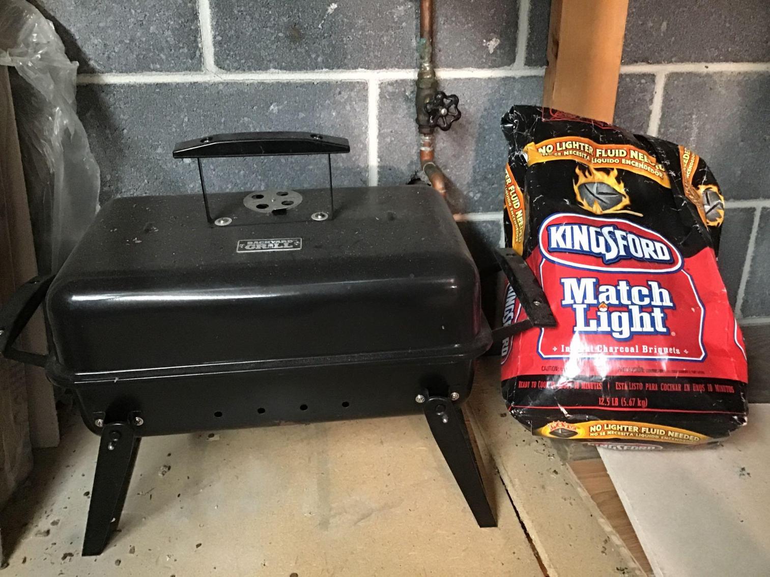 Image for Portable Grill and Charcoal