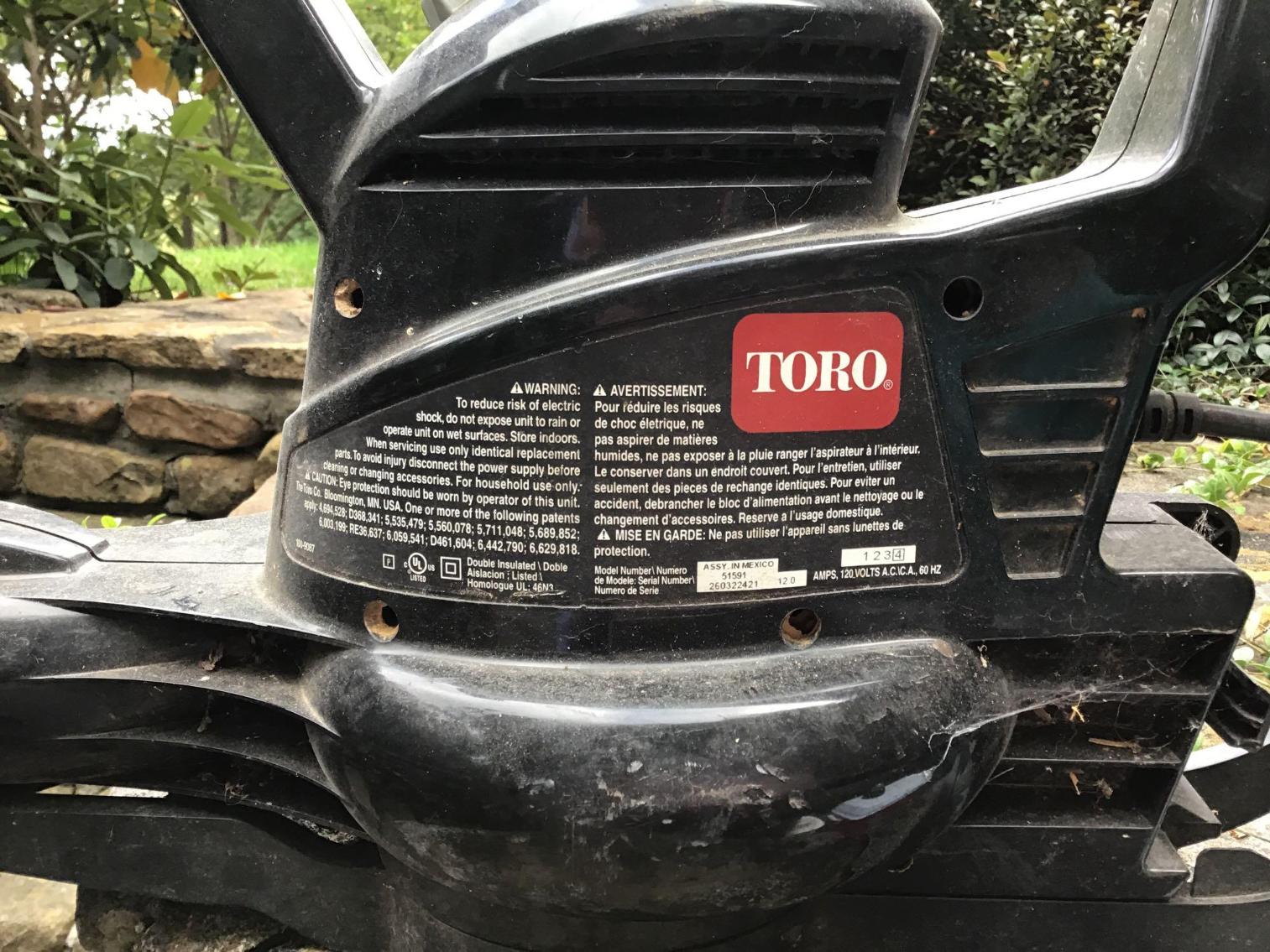 Image for Toro Electric Blower