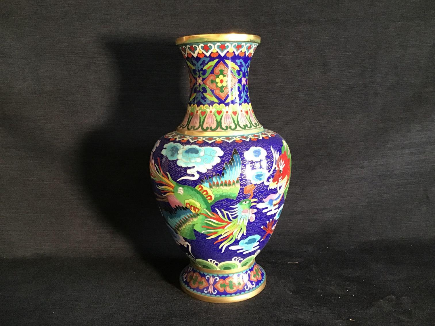 Image for Large Cloisonné Vase