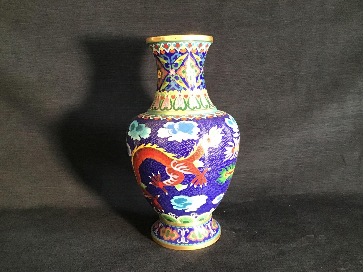 Image for Large Cloisonné Vase