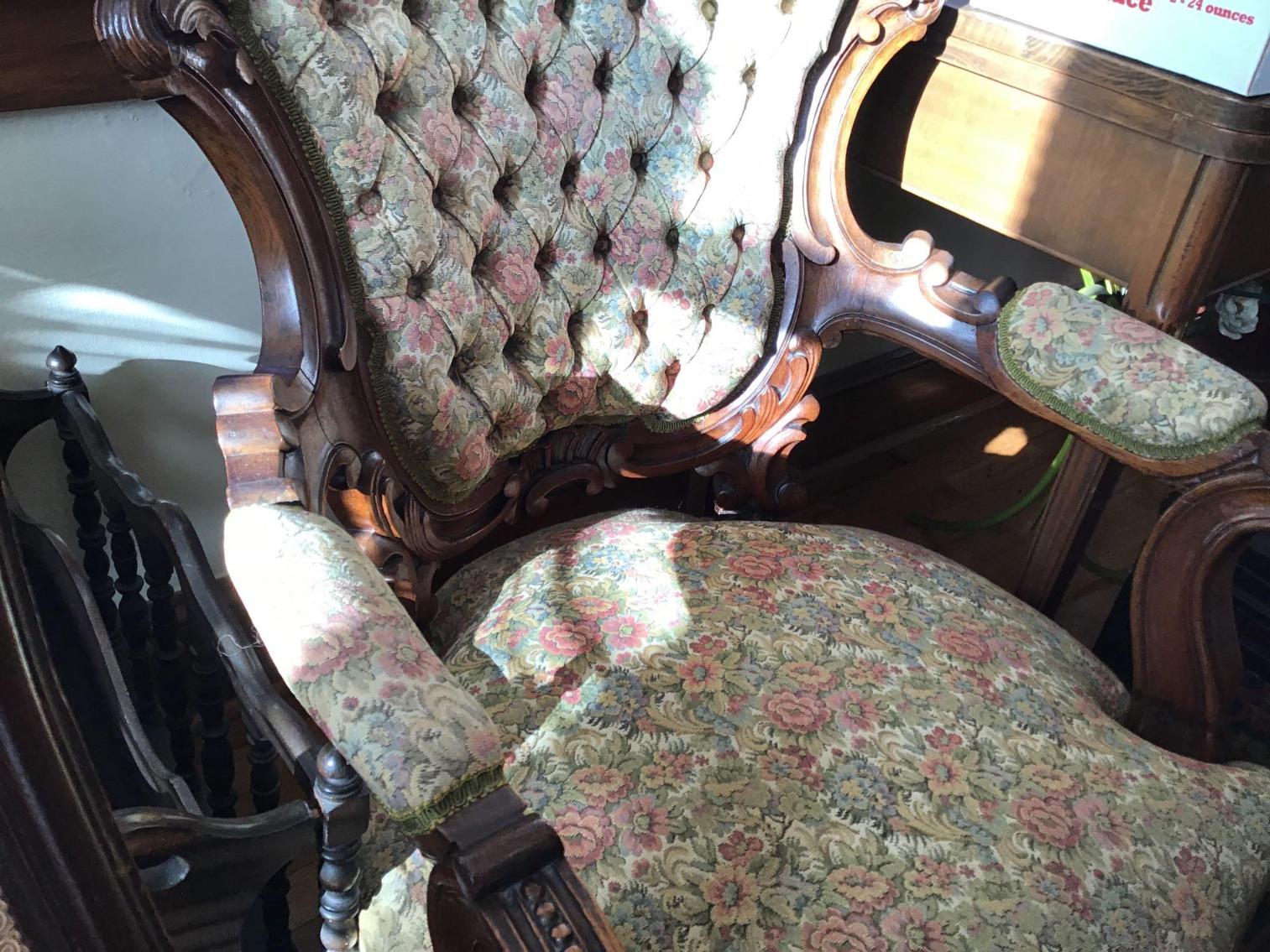 Image for Ornate Victorian Chair