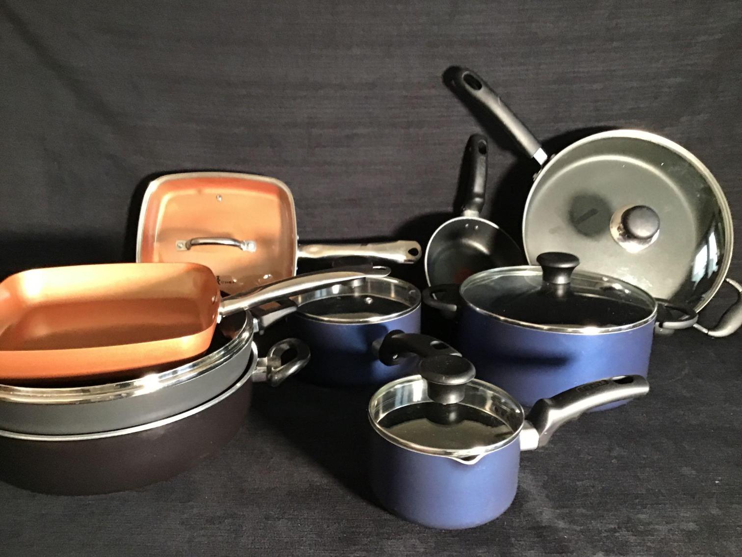 Image for TFal and Copper Chef Cookware