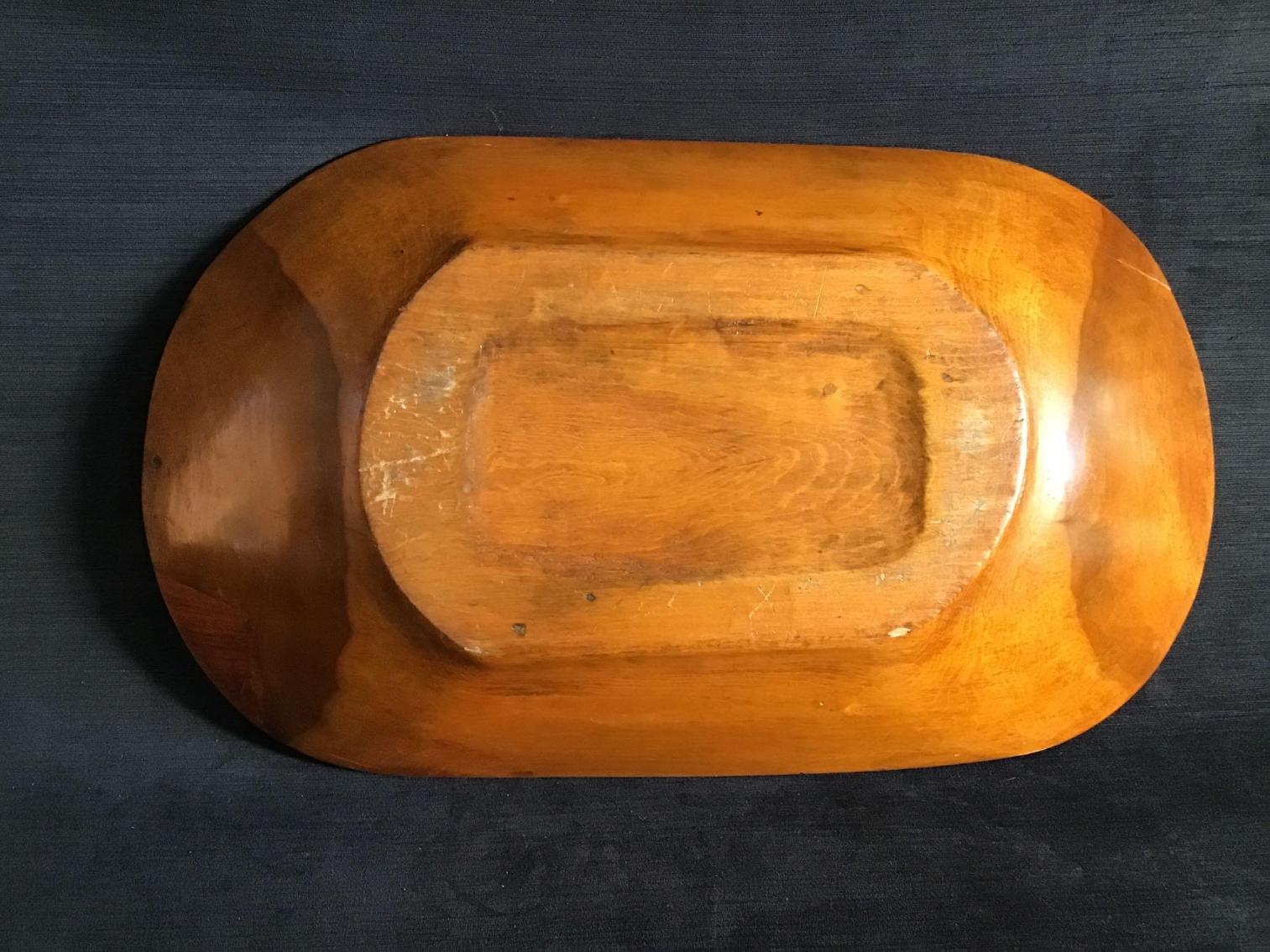 Image for Antique Wooden Dough Bowl