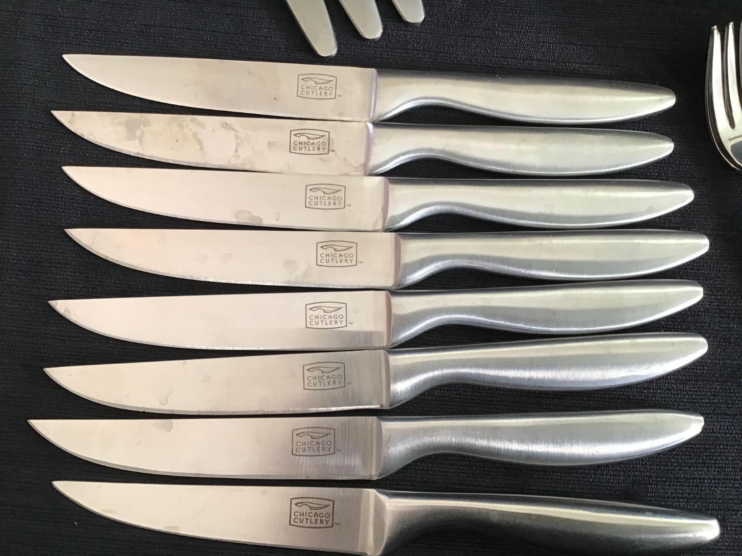 Image for Stainless Steel flatware and Steak Knives