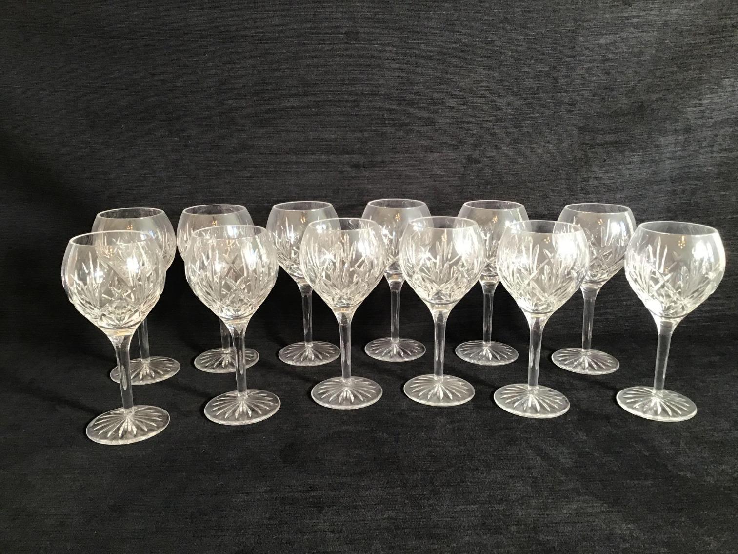 Image for Waterford Saxony Wine Glasses