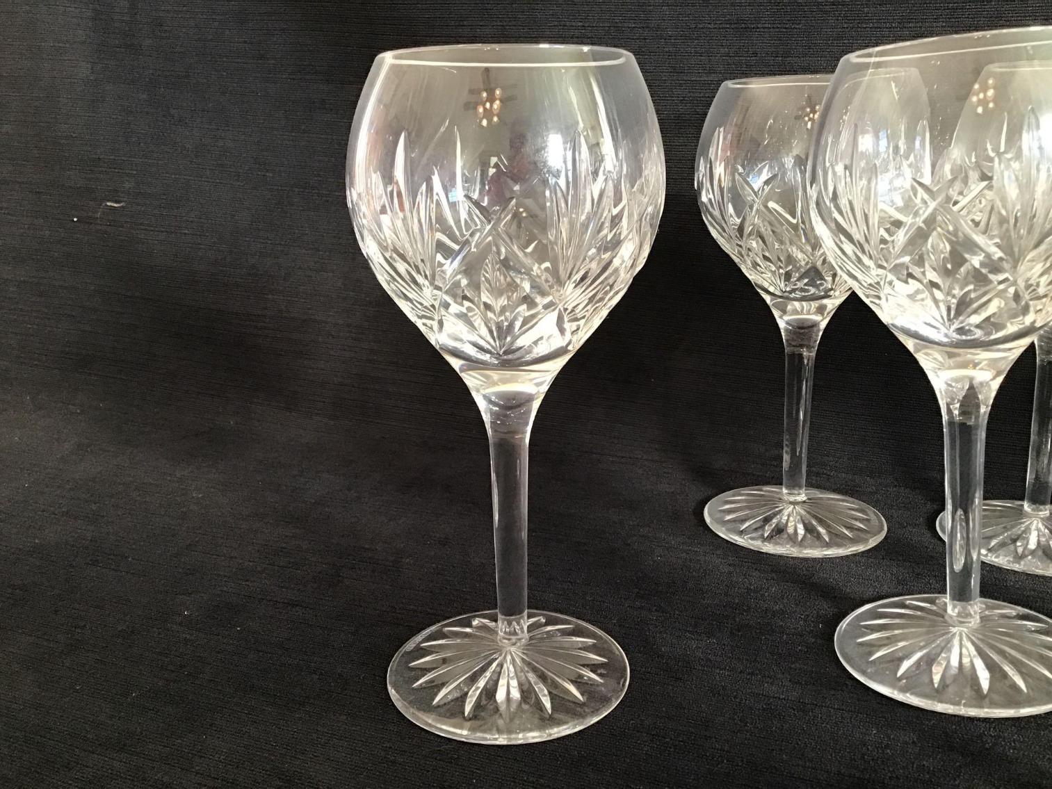 Image for Waterford Saxony Wine Glasses