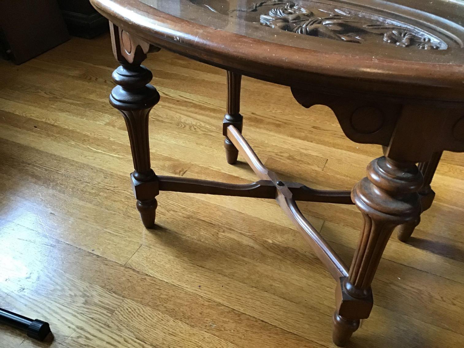 Image for Glass Topped Table
