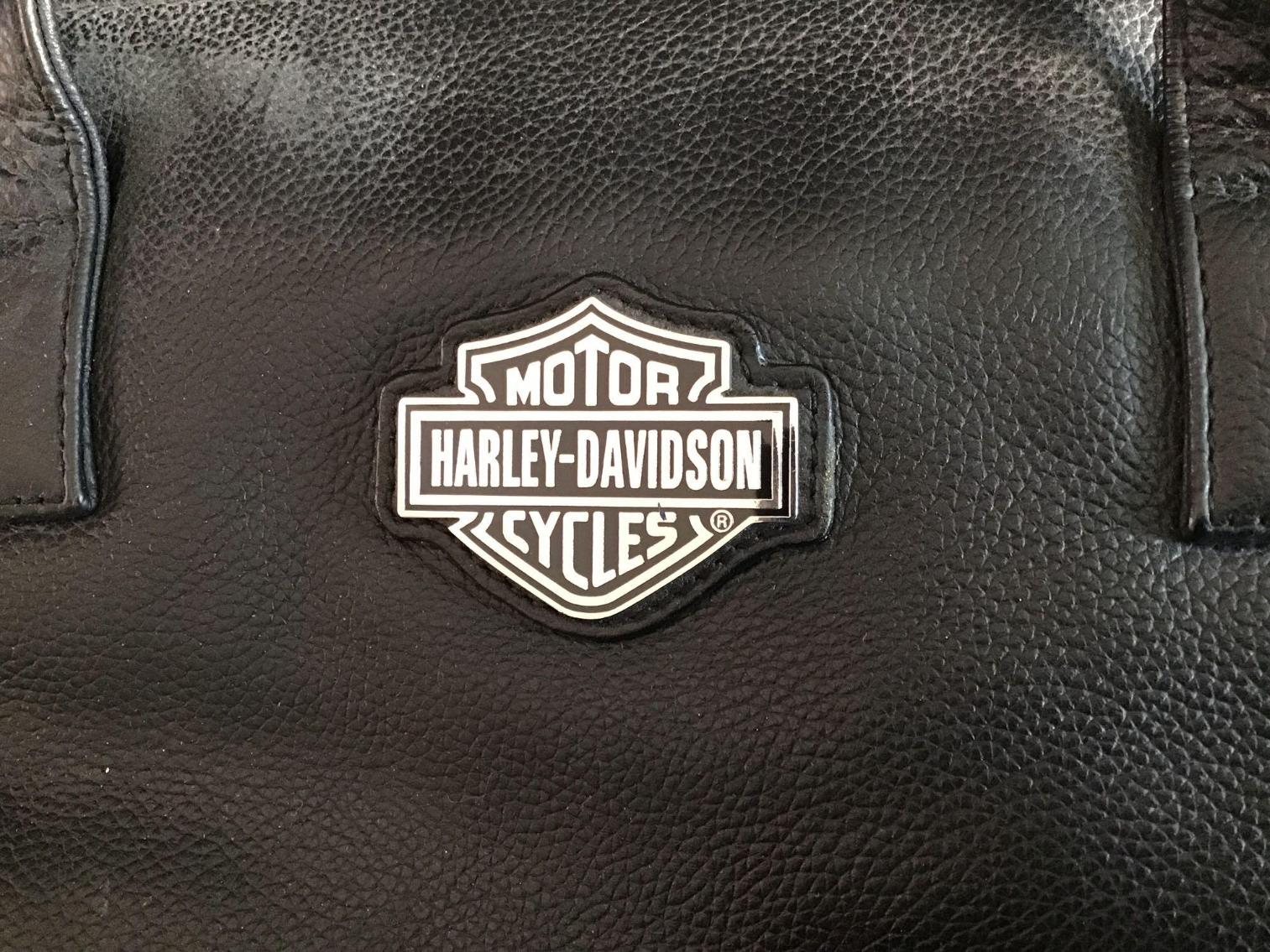 Image for Harley Davidson Black Leather Purses