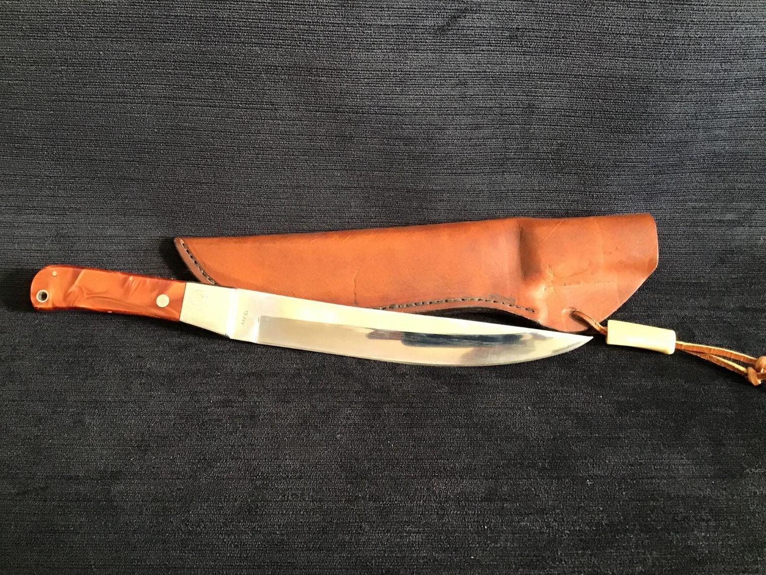 Image for Two Clapp Handmade Knives with Sheaths