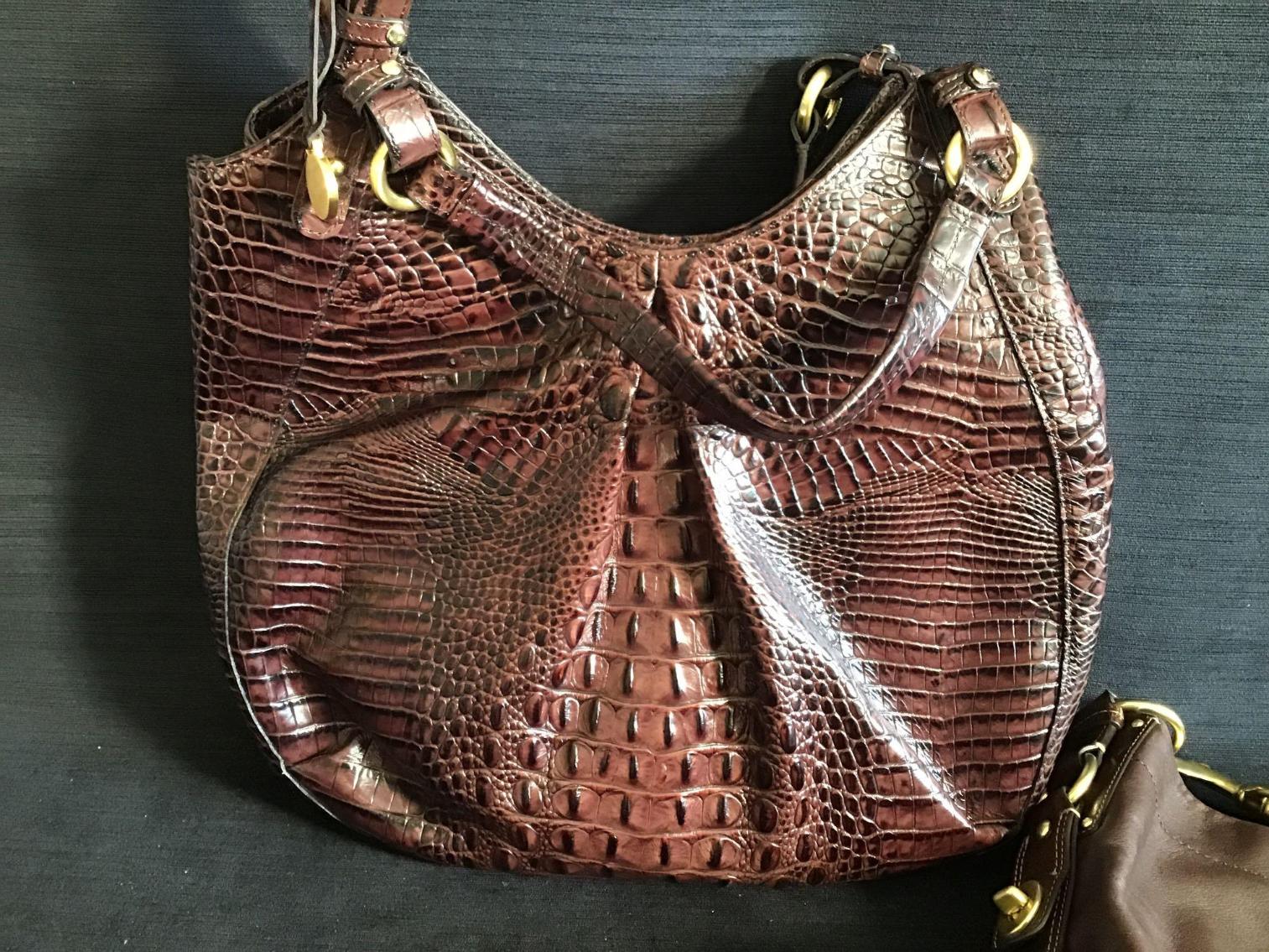 Image for Coach and Brahmin leather Purses