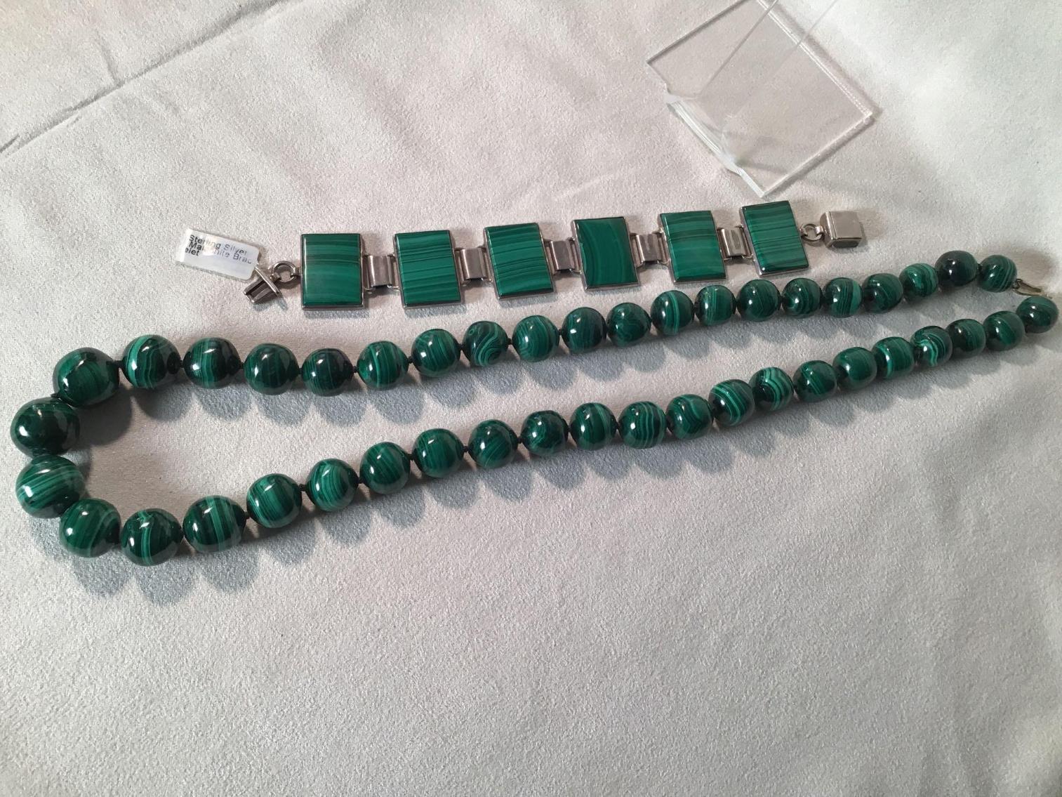 Image for Malachite and Sterling Silver