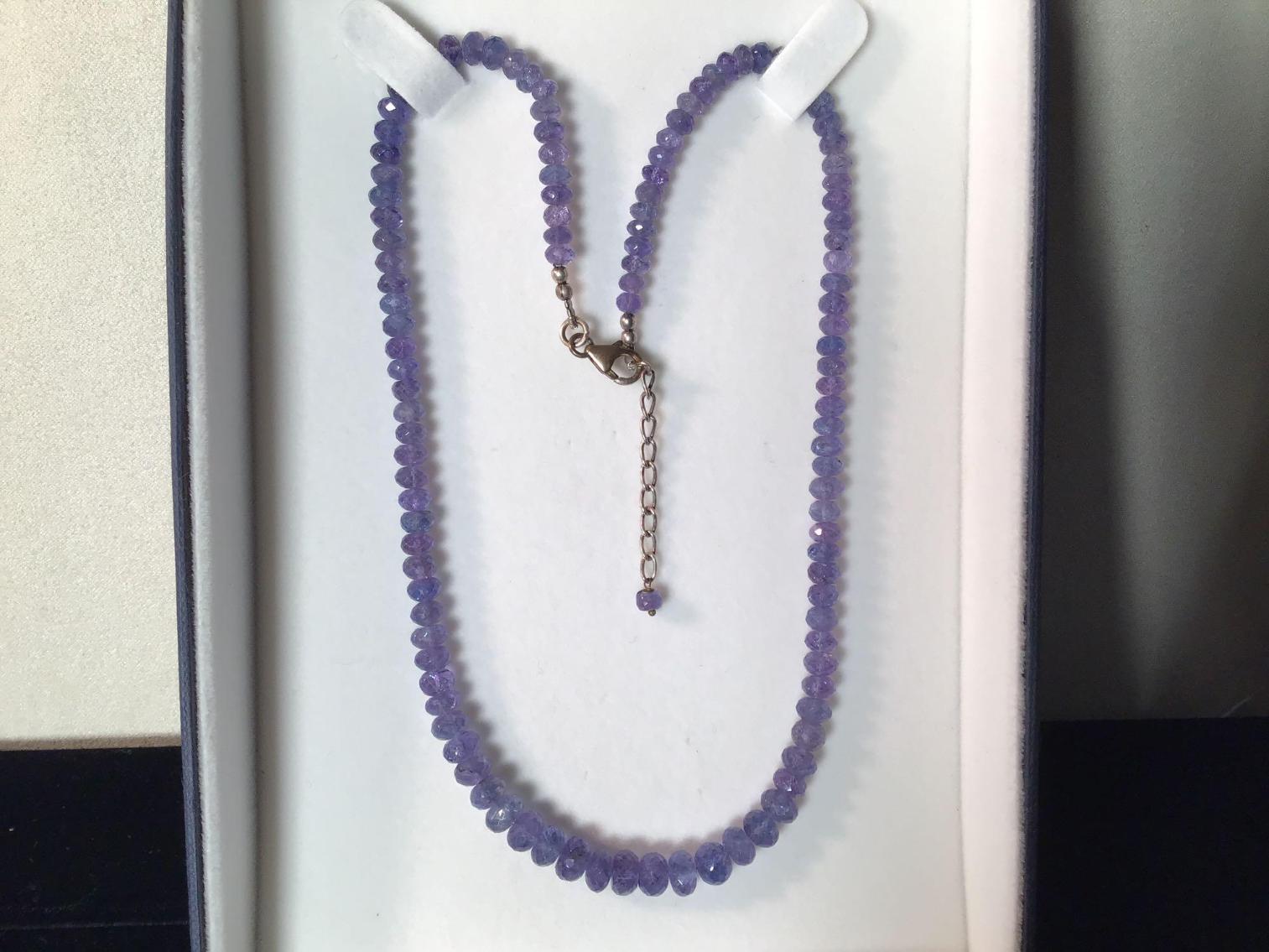 Image for Tanzanite necklace