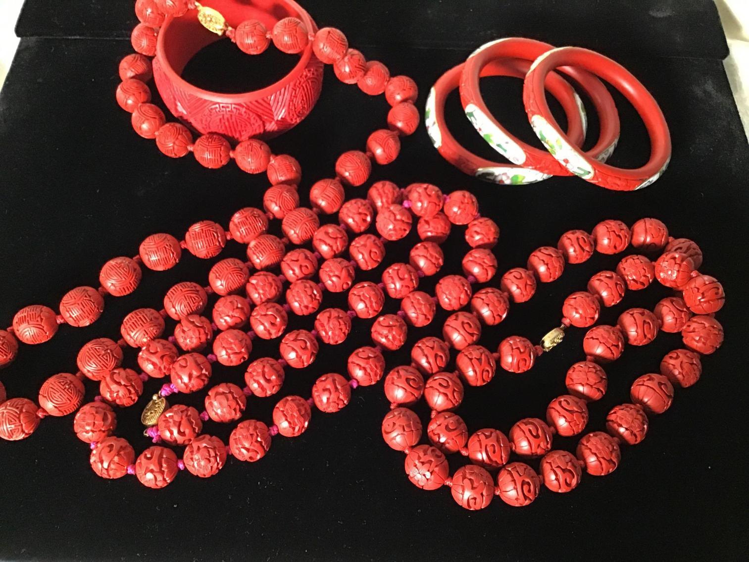 Image for Cinnabar Bead Necklaces and Bracelets