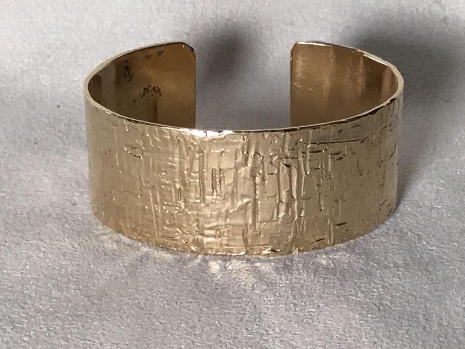 Image for Custom Made 10 kt & 14 kt Gold Bracelet