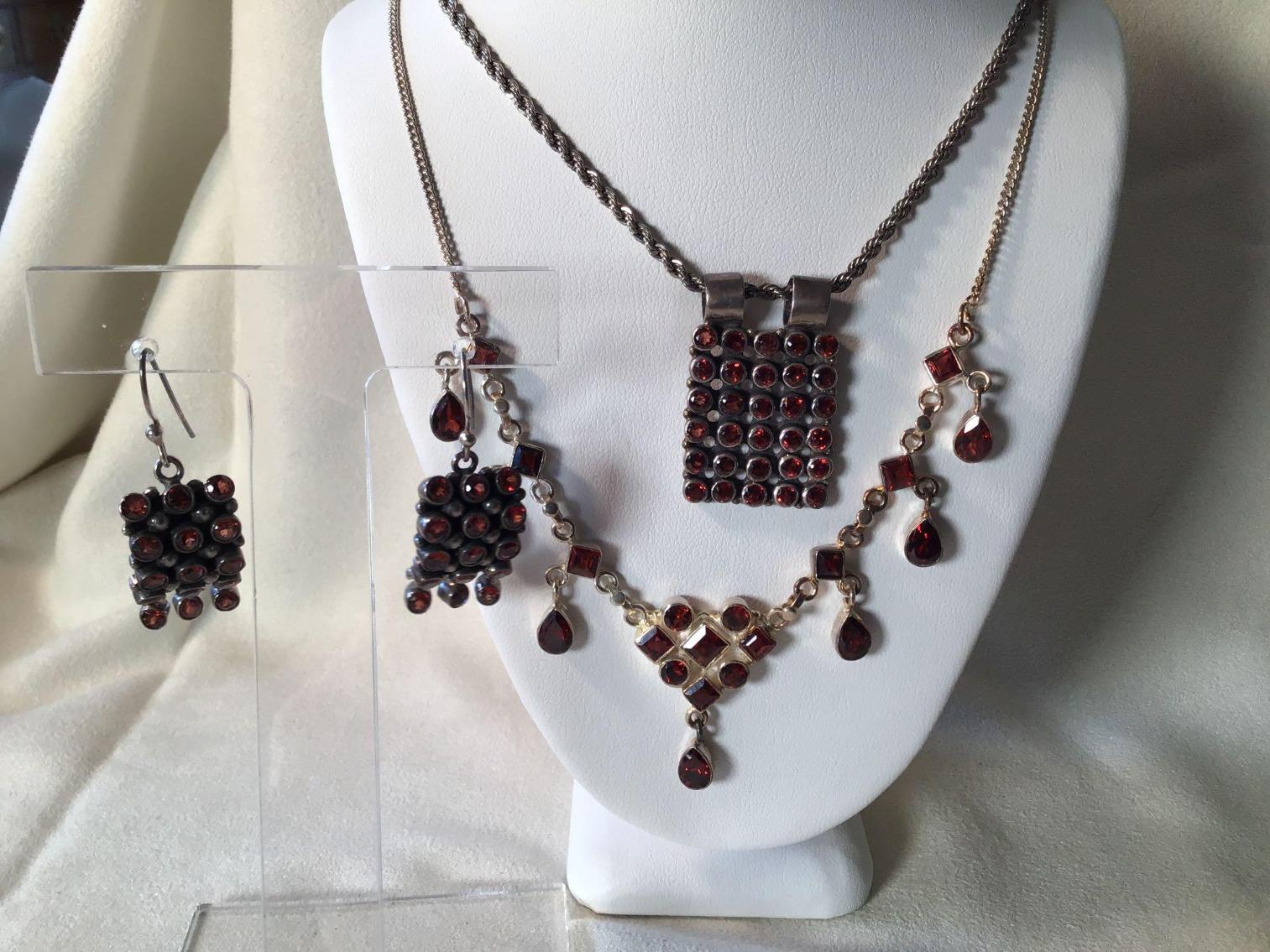 Image for Sterling Silver and Garnets