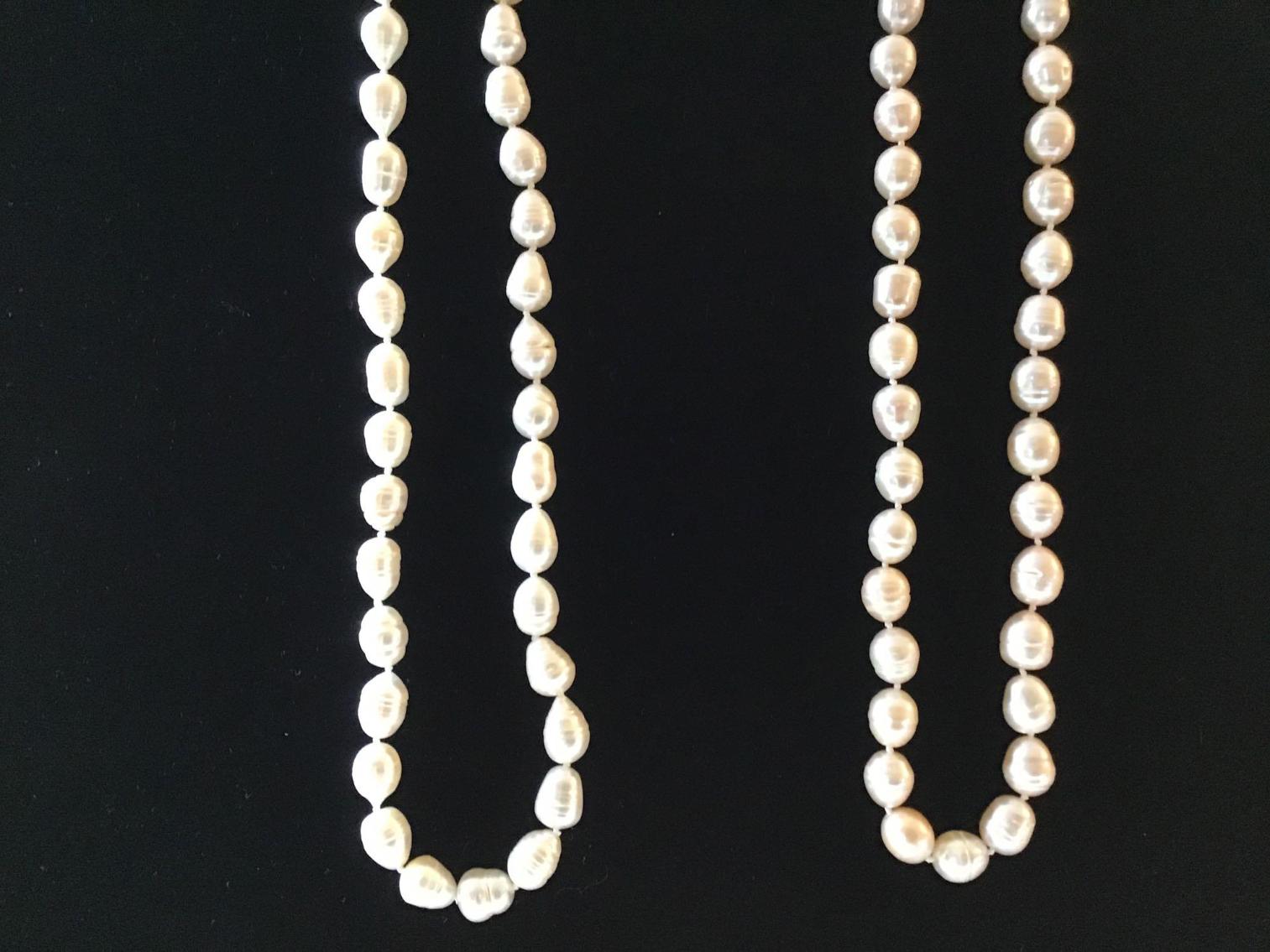 Image for Fresh Water Pearls with 14 kt Gold Clasps