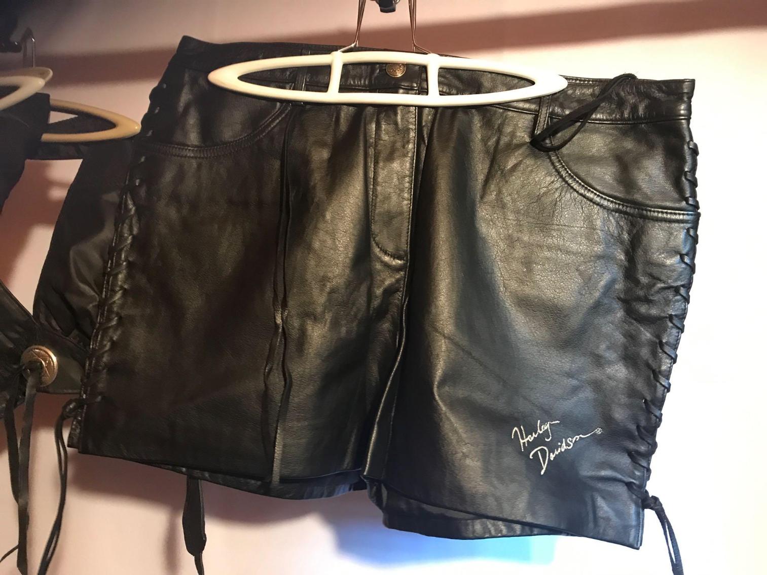 Image for Harley Davidson Leather Hot Pants and More
