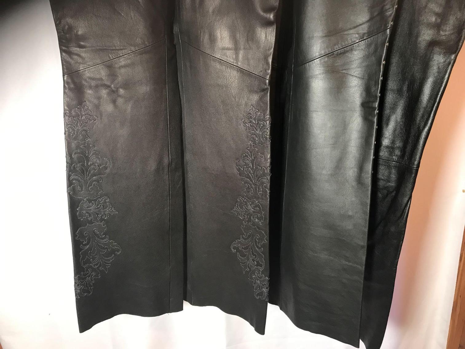 Image for Vintage Harley Davidson Leather Pants