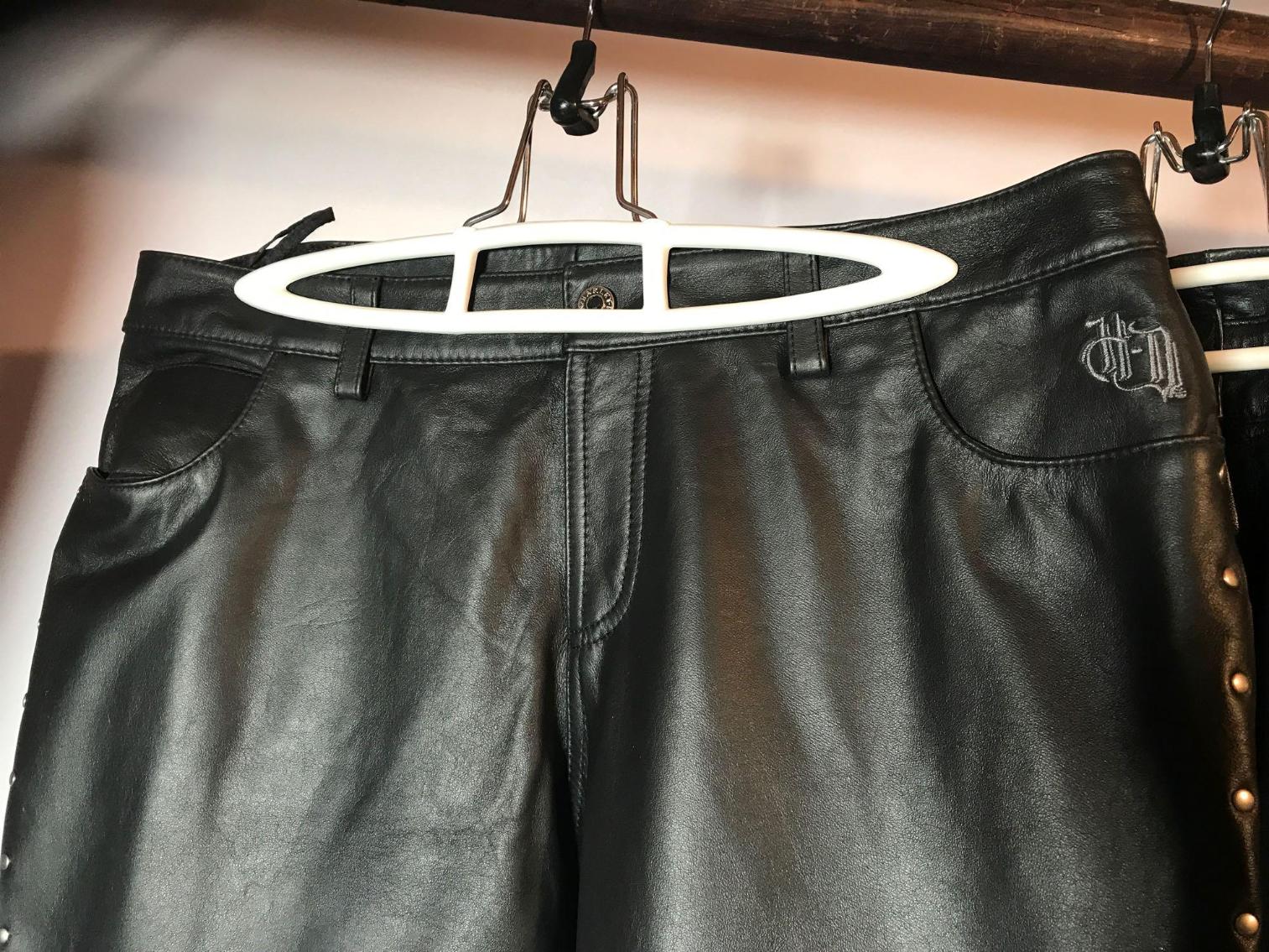 Image for Vintage Harley Davidson Leather Pants