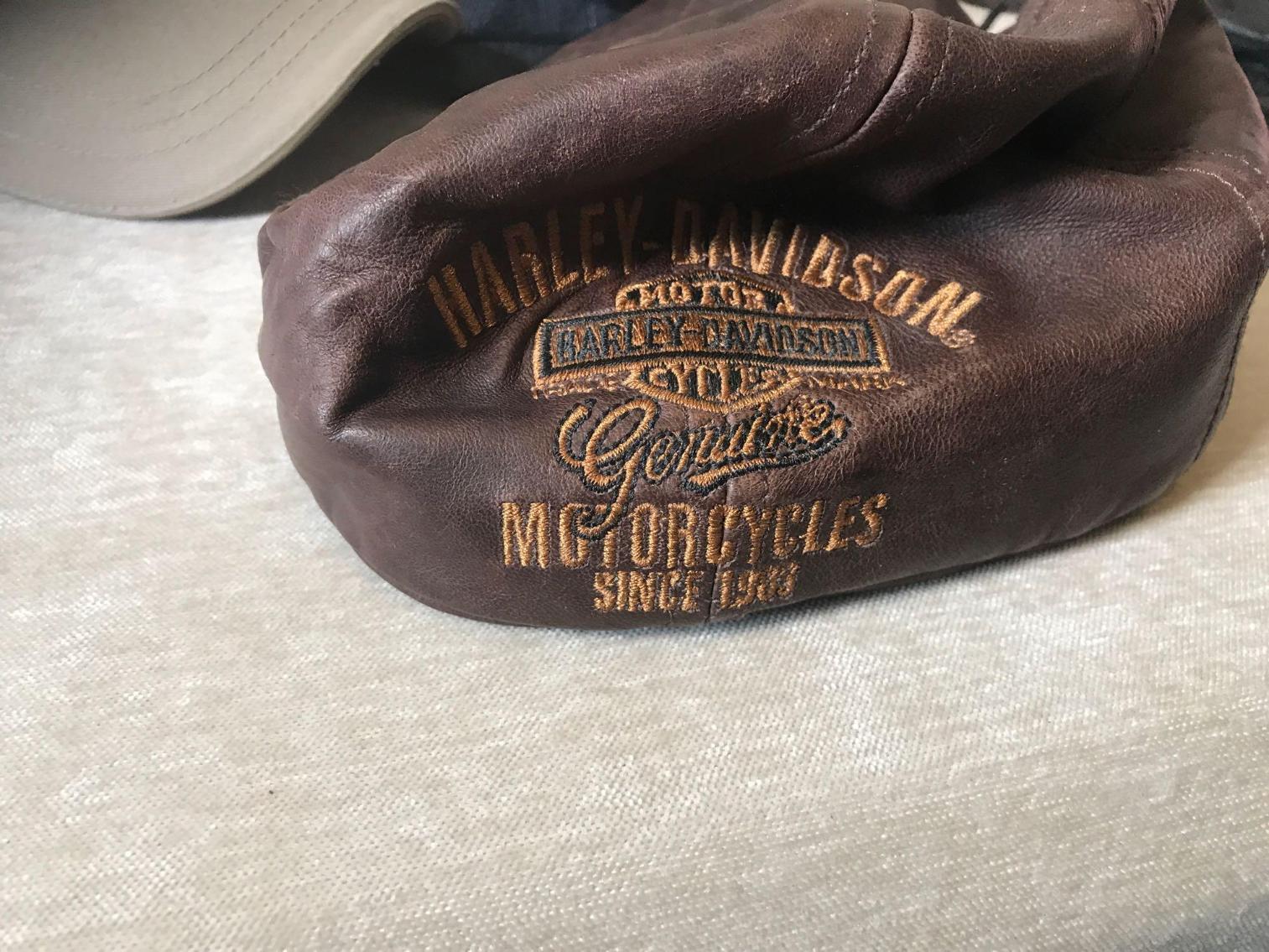 Image for Harley Davidson Boot Jack, Gloves, and several Hats  
