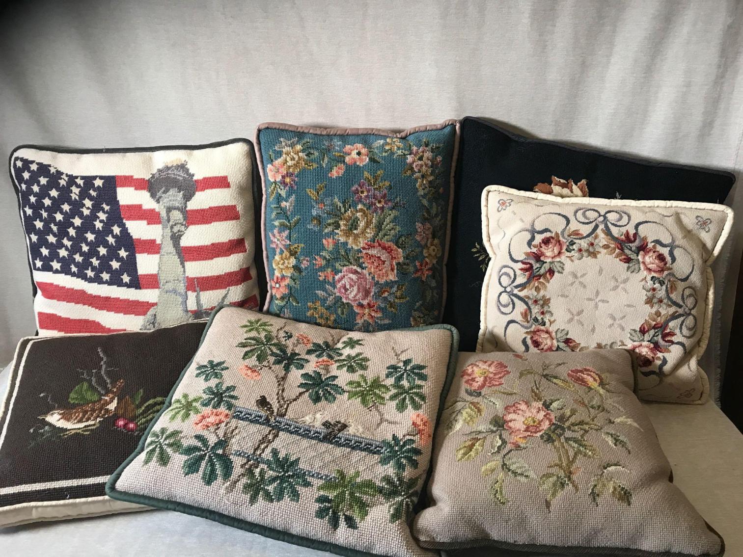 Image for Needlepoint and Petit Point Pillows