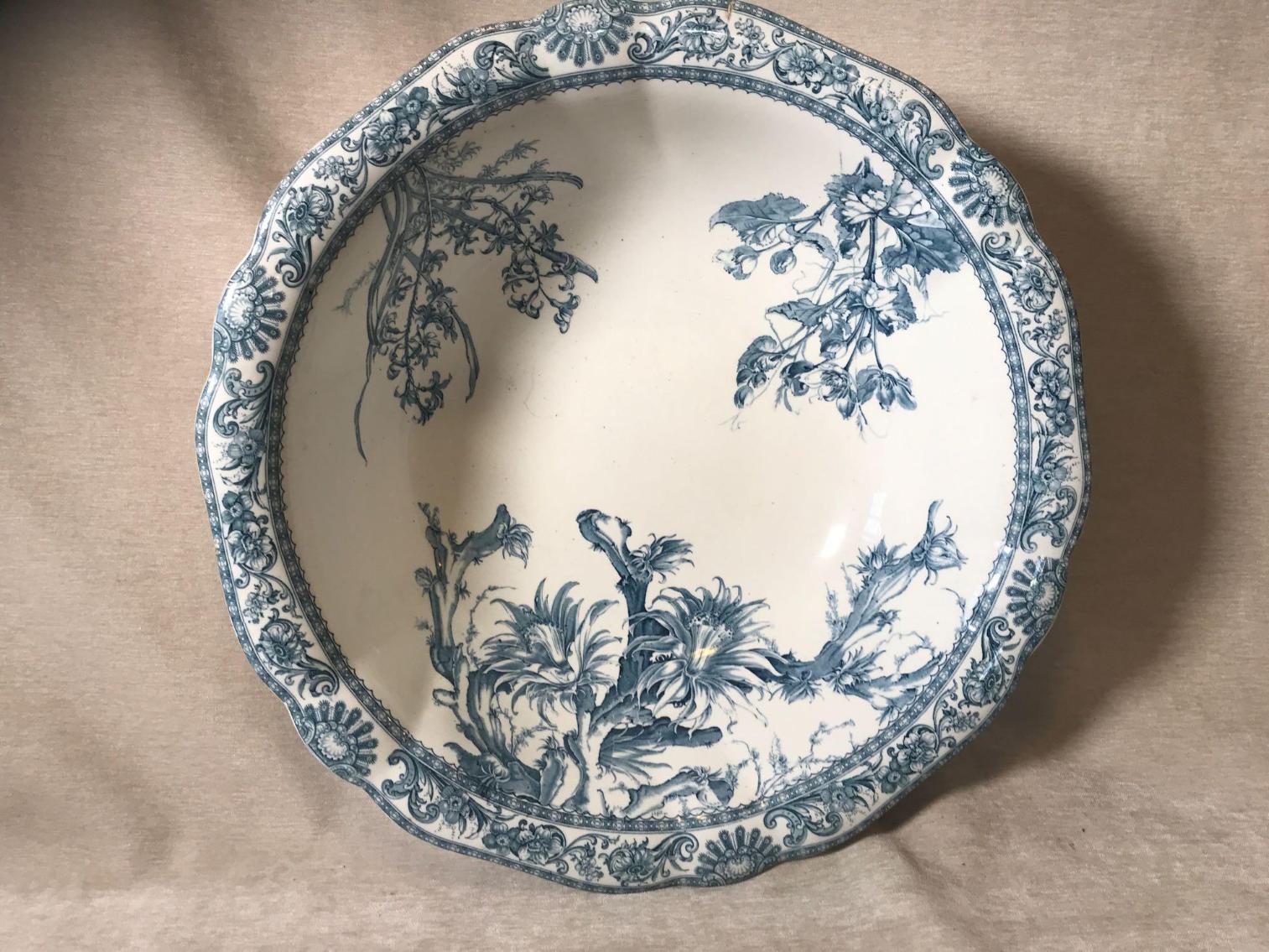 Image for Large English Ironstone Bowl by Doulton