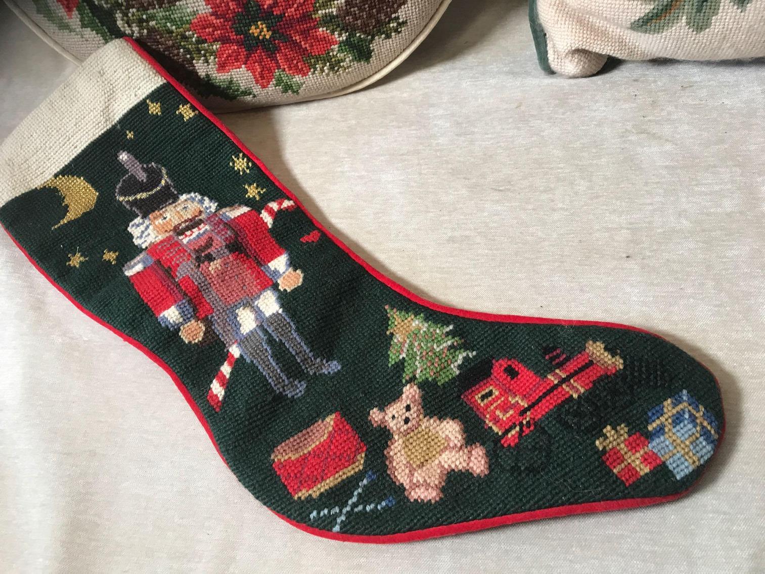 Image for Needlepoint Pillows & Christmas Stockings