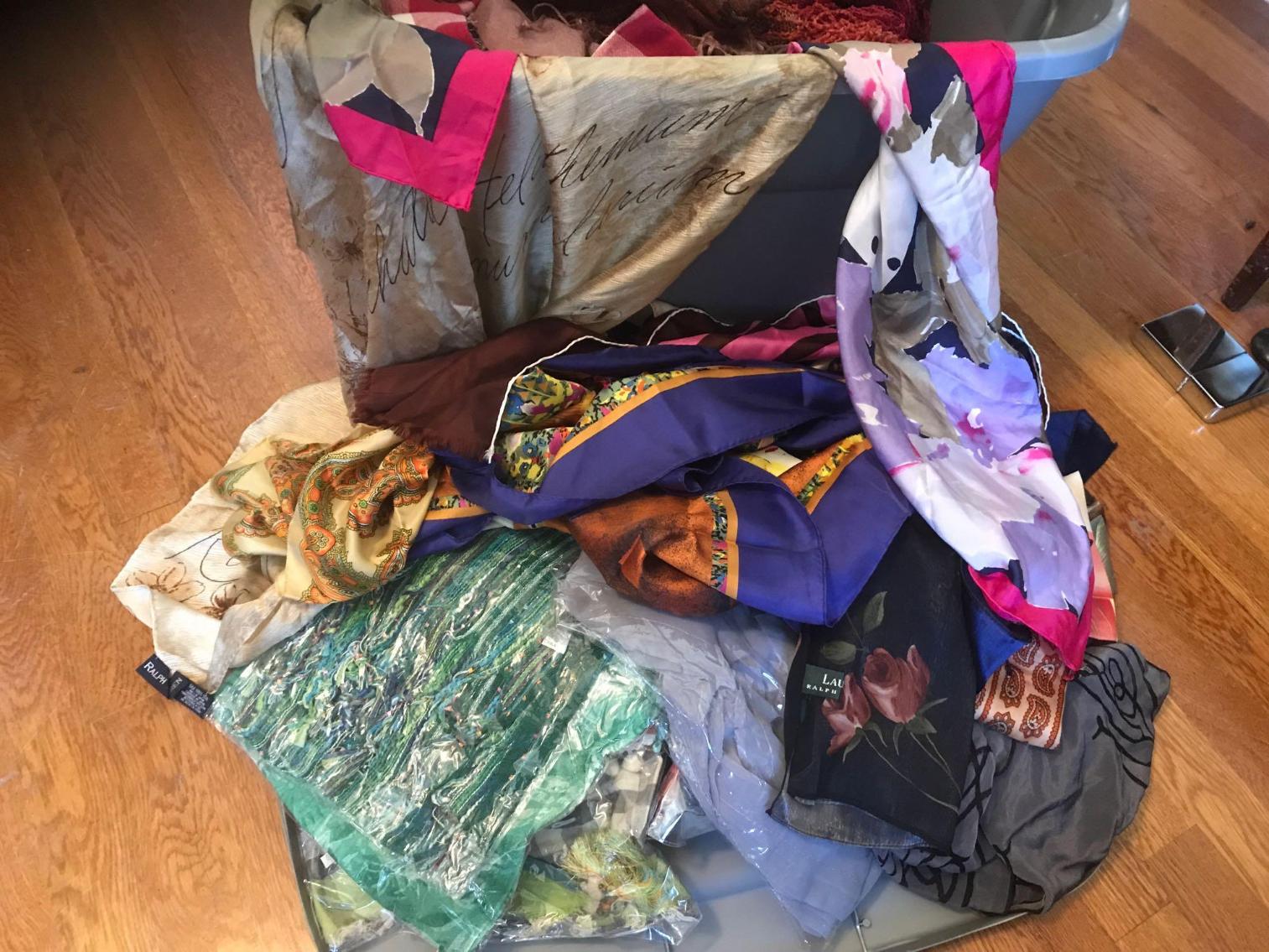 Image for Tote FULL of Scarves