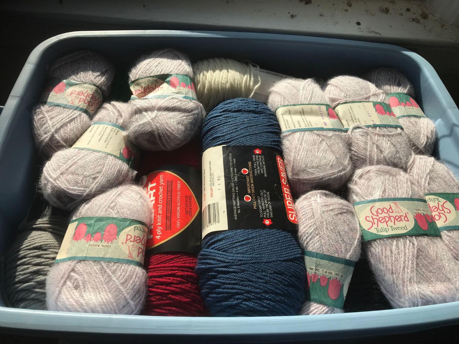 Image for Large Lot of Yarn 