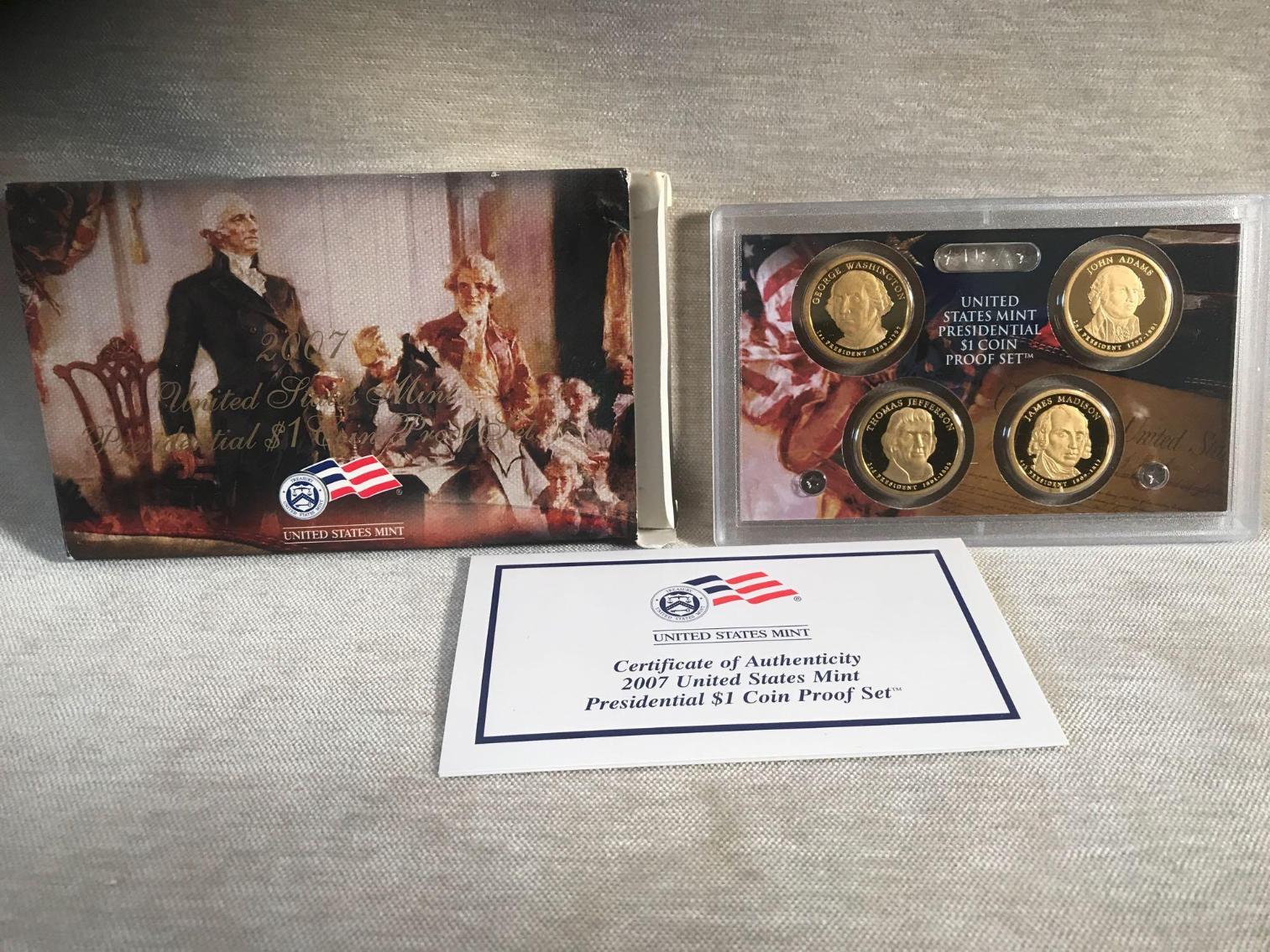 Image for 2007 $1 Presidential Proof Set