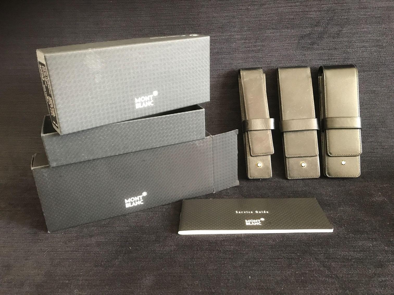 Image for MontBlanc Box and Two Pen Carrying Cases 