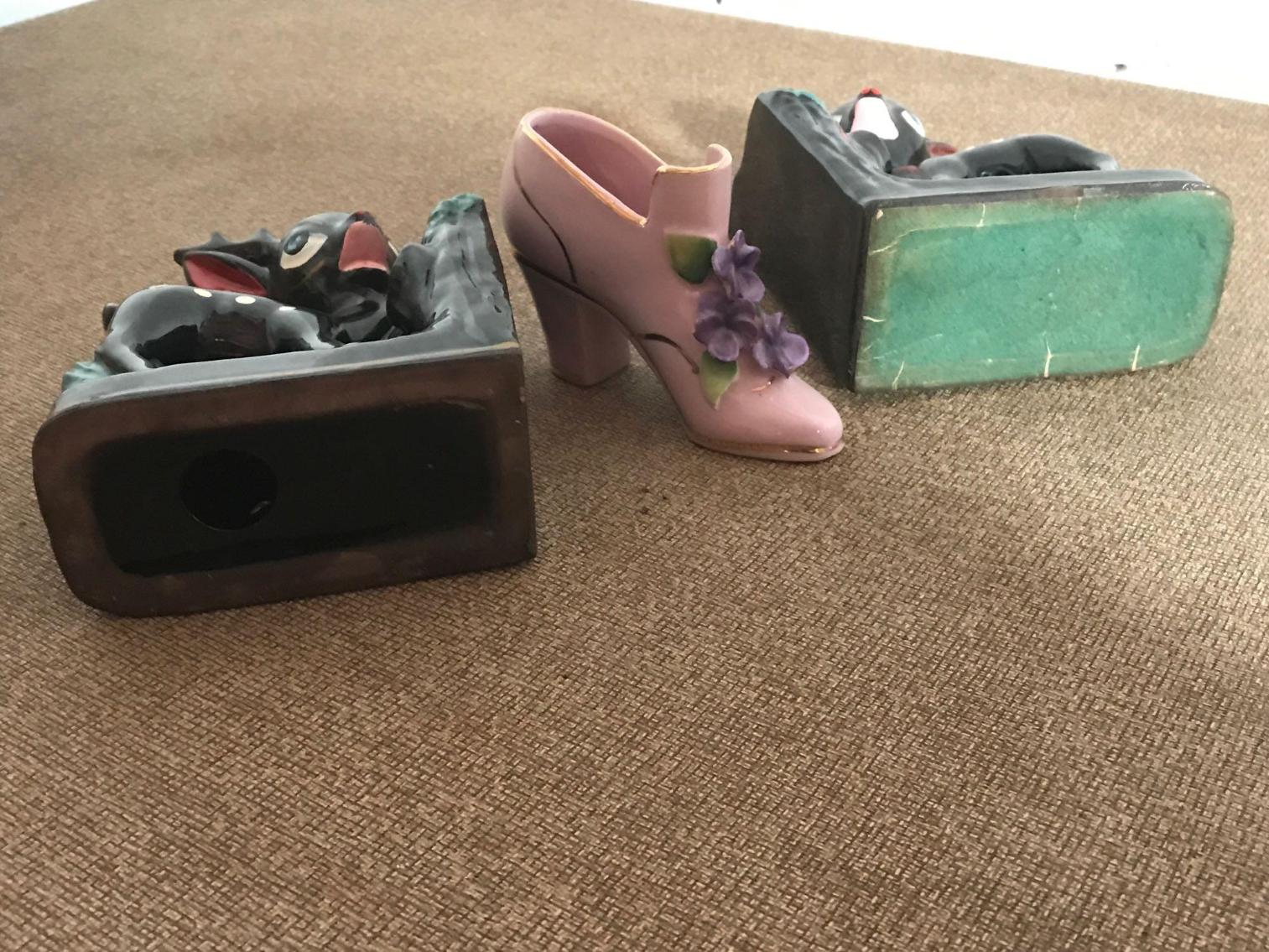 Image for Vintage Bookends and Shoe
