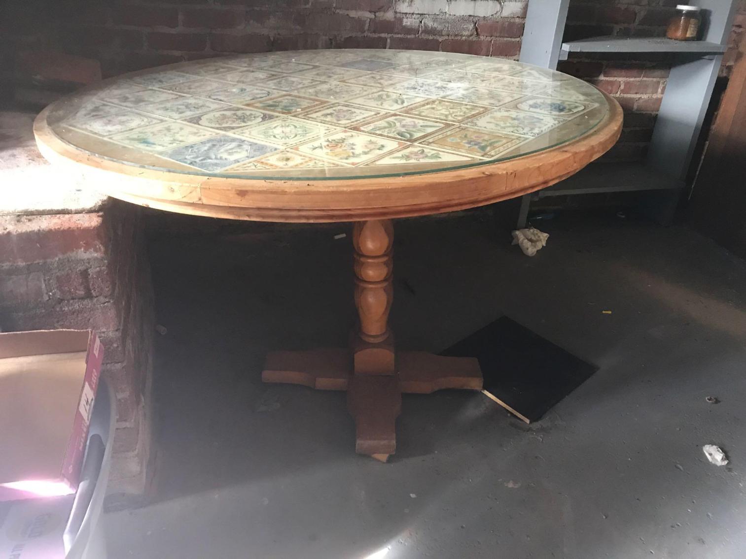 Image for Table with Tile Top