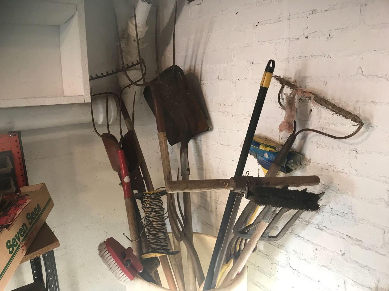 Image for Large Lot of Garden and Lawn Tools