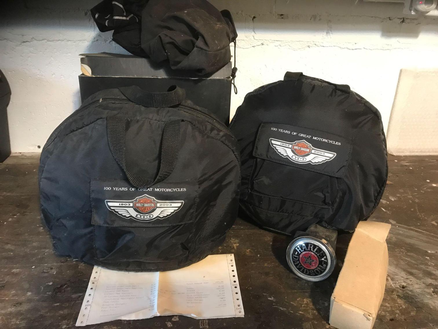Image for Vintage Harley Davidson 100th Anniversary Helmets and More