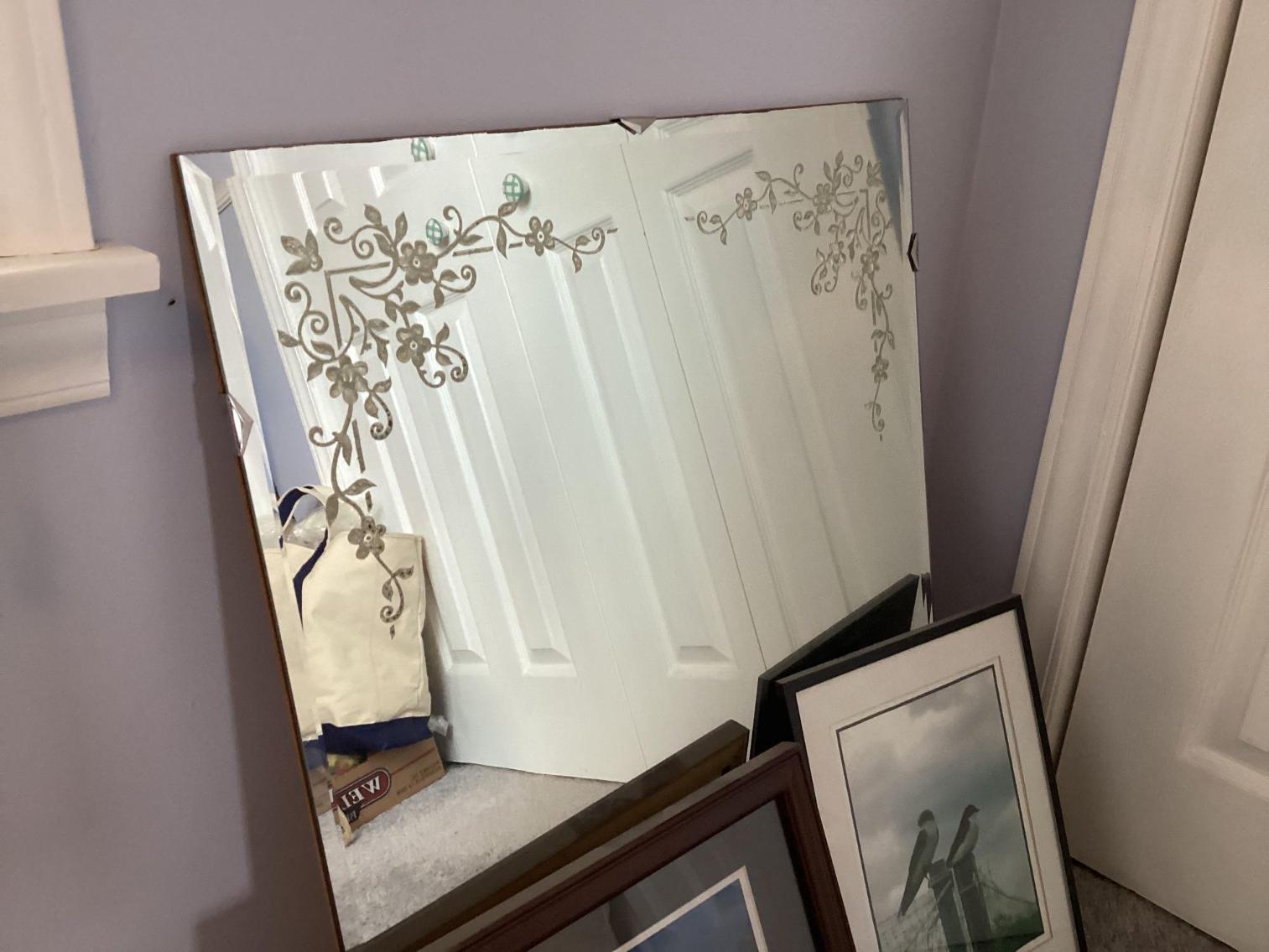 Image for Vintage Mirror and Pictures