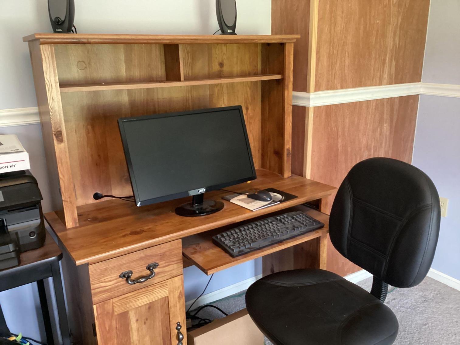 Image for Acer Computer with Desk & Chair