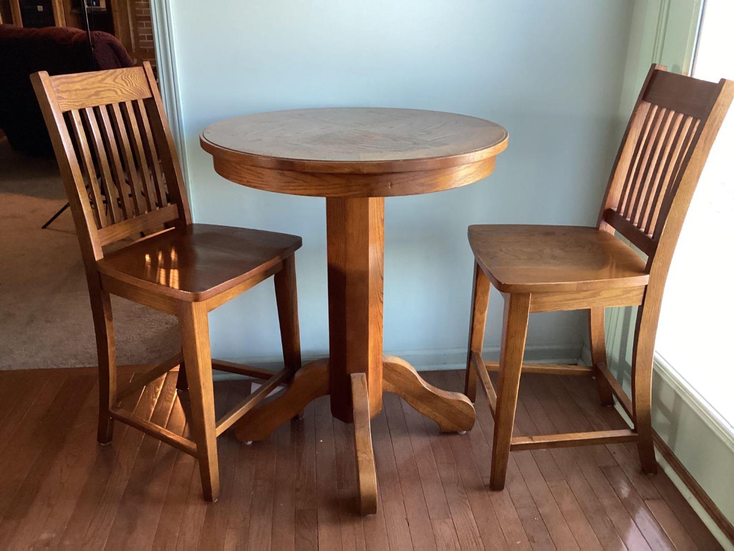 Image for Oak Table and Chairs