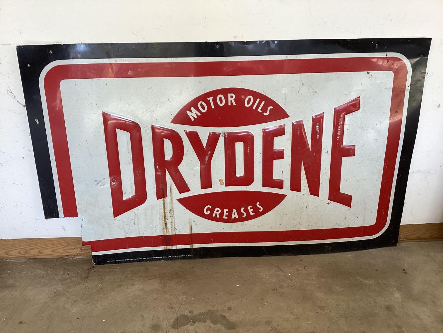 Image for Drydene Motor Oil Sign